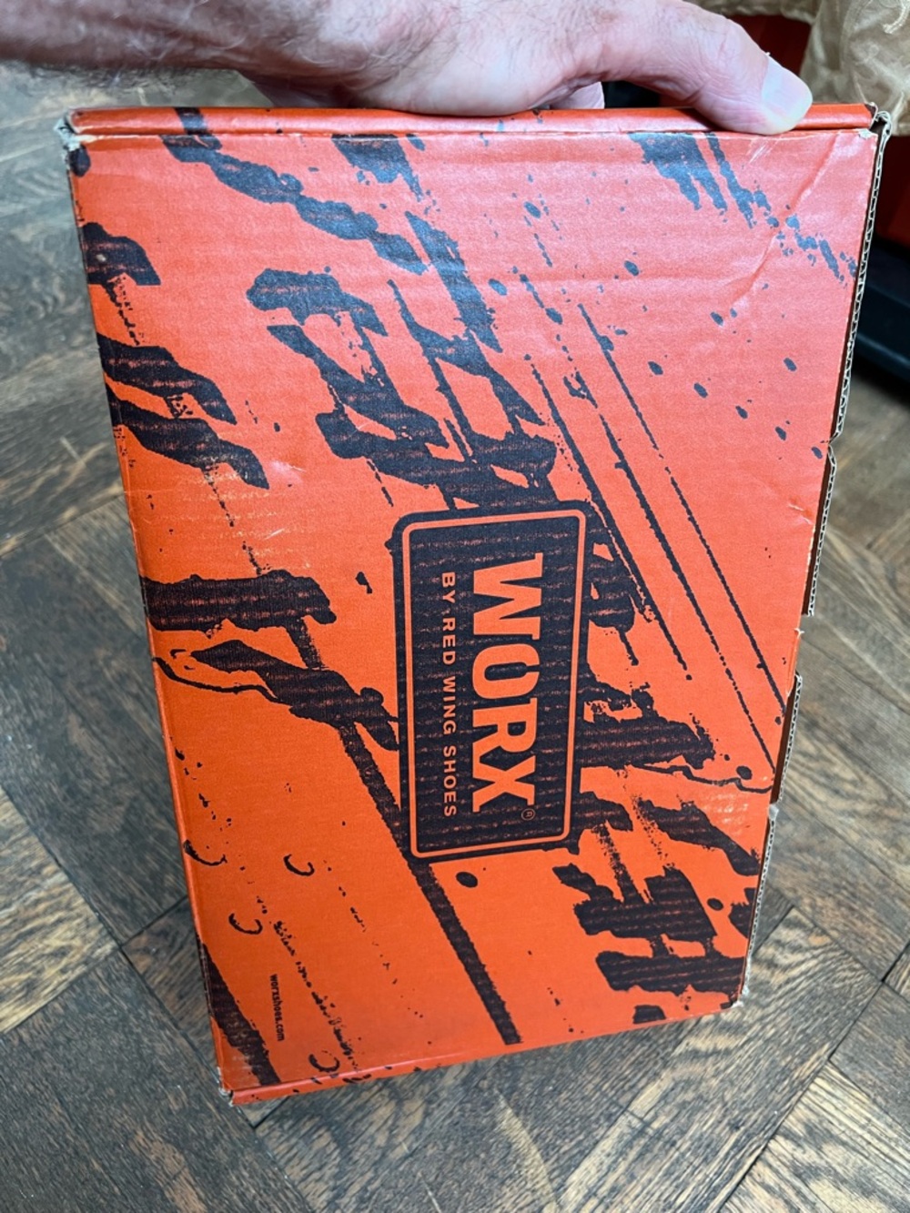 Worx by Red Wing Shoes Men's Steel toe Work Shoes -GREY/BLACK NEW IN BOX - Picture 5 of 8